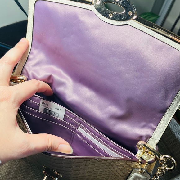 Coach Crossbody clutch convertible shoulder bag - Picture 6 of 7